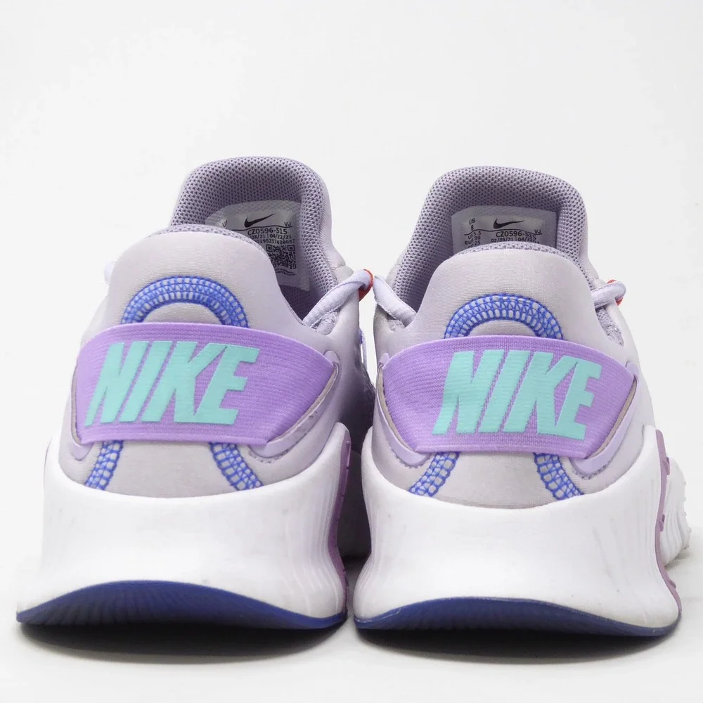 Nike Womens Training Shoes Pure Violet Purple Metcon Free 4 CZ0596-515 Size 8